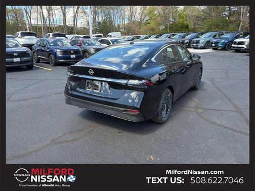 Black 2025 Nissan Sentra SV