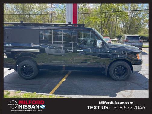 Black 2021 Nissan NV Passenger NV3500 HD SL V8