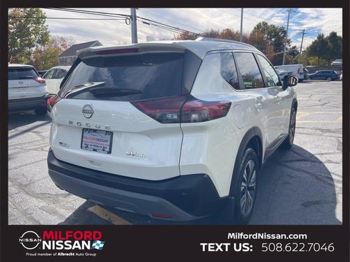 White 2023 Nissan Rogue SV