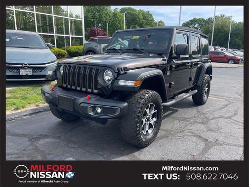 Black Clearcoat 2020 Jeep Wrangler Unlimited Rubicon