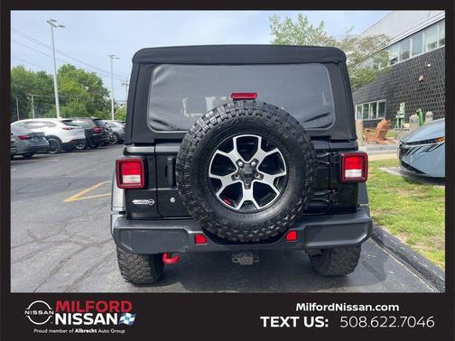 Black Clearcoat 2020 Jeep Wrangler Unlimited Rubicon