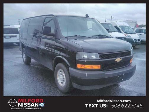 Black 2023 Chevrolet Express 2500 Work Van