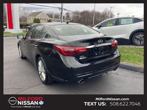 Black Obsidian 2019 INFINITI Q50 3.0t LUXE
