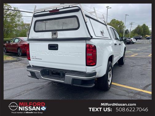 Summit White 2021 Chevrolet Colorado WT