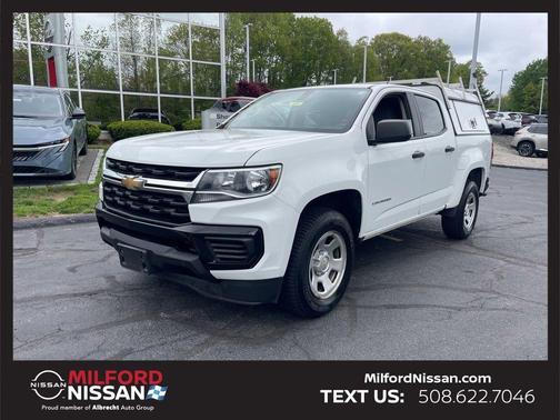 Summit White 2021 Chevrolet Colorado WT