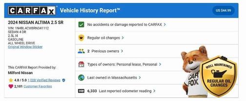 2024 Nissan Altima 2.5 SR