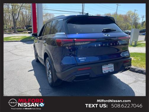 Grand Blue 2025 INFINITI QX60 Luxe