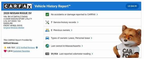 2020 Nissan Rogue SV
