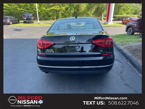 Black 2016 Volkswagen Passat 1.8T SE