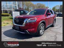 Scarlet Ember 2023 Nissan Pathfinder SL