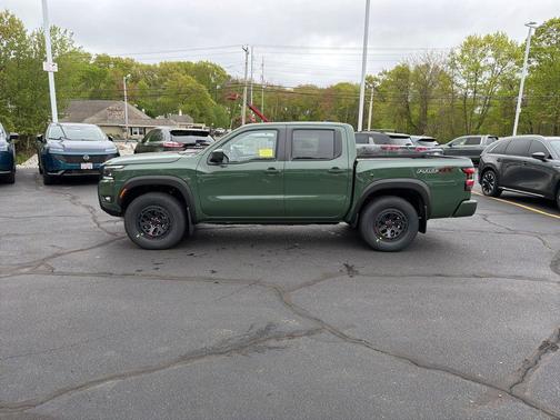 Green 2026 Nissan Frontier PRO-4X