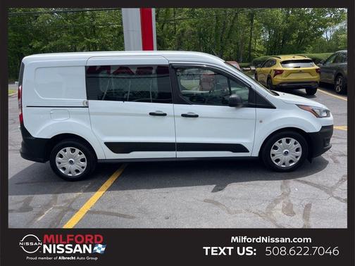 Frozen White 2023 Ford Transit Connect XL