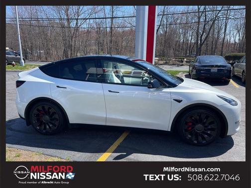 White 2022 Tesla Model Y Performance