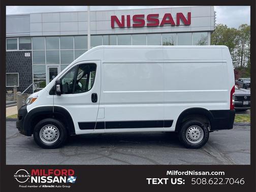 Bright White Clearcoat 2025 RAM ProMaster 2500 High Roof
