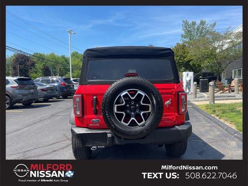 Race Red 2022 Ford Bronco Big Bend
