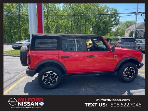 Race Red 2022 Ford Bronco Big Bend