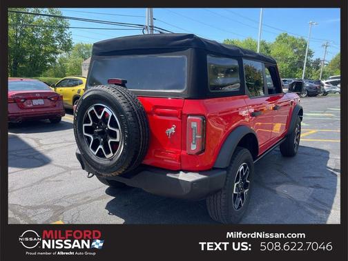 Race Red 2022 Ford Bronco Big Bend