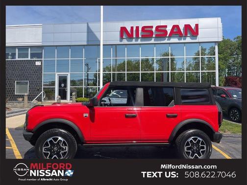 Race Red 2022 Ford Bronco Big Bend