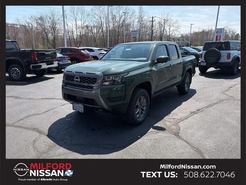 Green 2026 Nissan Frontier SV