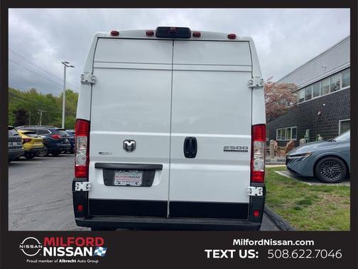 Bright White Clearcoat 2026 RAM ProMaster 2500 High Roof