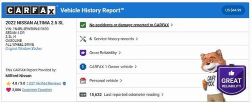 2022 Nissan Altima 2.5 SL