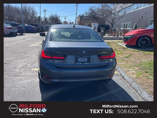 Mineral Gray Metallic 2021 BMW 330 i xDrive