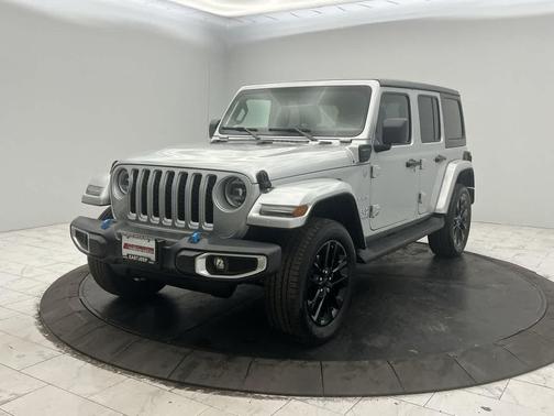 Silver Zynith Clearcoat 2023 Jeep Wrangler 4xe Sahara