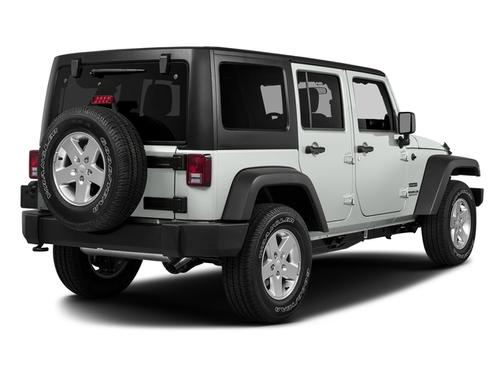 Bright White Clearcoat 2017 Jeep Wrangler Unlimited Sport
