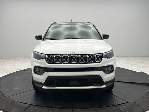 Bright White Clearcoat 2025 Jeep Compass Limited
