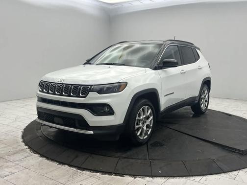 Bright White Clearcoat 2025 Jeep Compass Limited