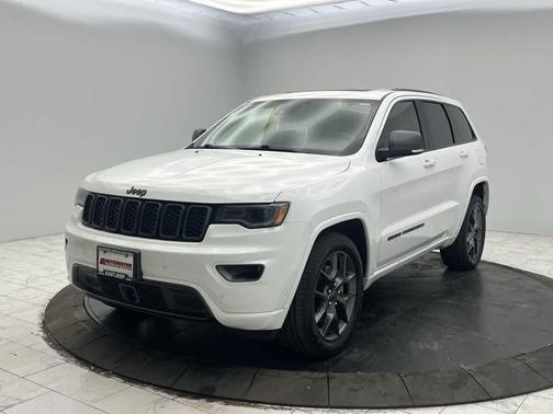 Bright White Clearcoat 2021 Jeep Grand Cherokee 80th Anniversary 4x4