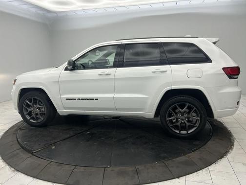 Bright White Clearcoat 2021 Jeep Grand Cherokee 80th Anniversary 4x4