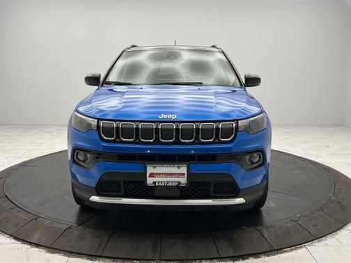 Laser Blue Pearlcoat 2022 Jeep Compass Limited