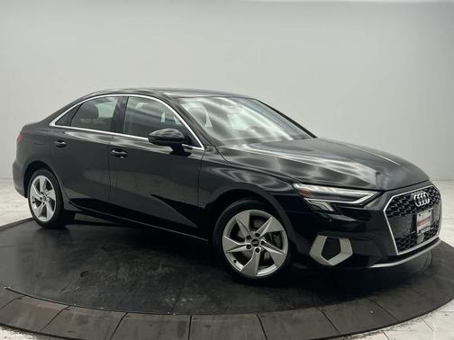 Mythos Black Metallic 2023 Audi A3 Premium