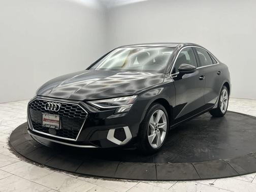 Mythos Black Metallic 2023 Audi A3 Premium