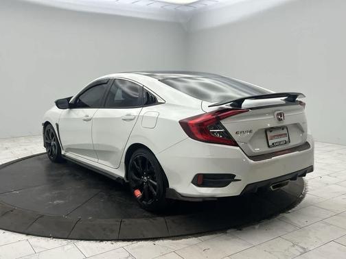 Platinum White Pearl 2021 Honda Civic Sport