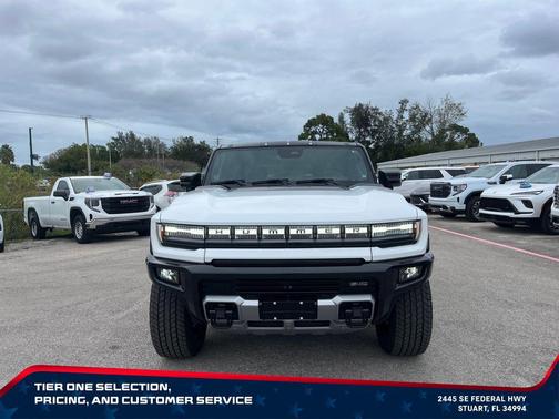 Interstellar White 2026 GMC HUMMER EV SUV 2X