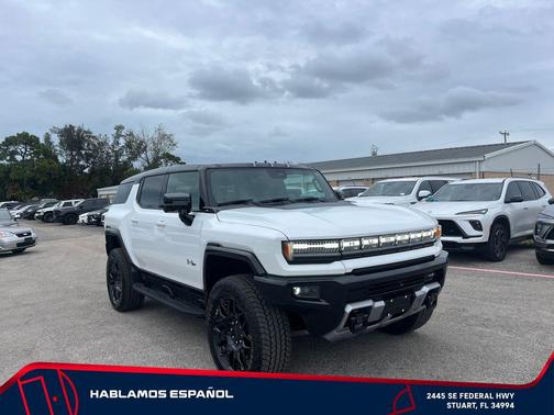 Interstellar White 2026 GMC HUMMER EV SUV 2X