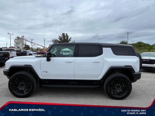 Interstellar White 2026 GMC HUMMER EV SUV 2X