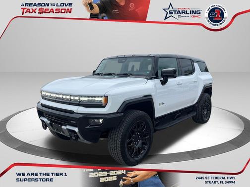 Interstellar White 2026 GMC HUMMER EV SUV 2X