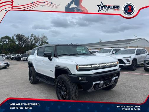 Interstellar White 2026 GMC HUMMER EV SUV 2X