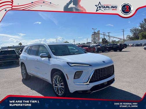 Iridescent White Tricoat 2026 Buick Enclave Avenir FWD