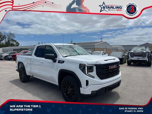 Summit White 2026 GMC Sierra 1500 Elevation