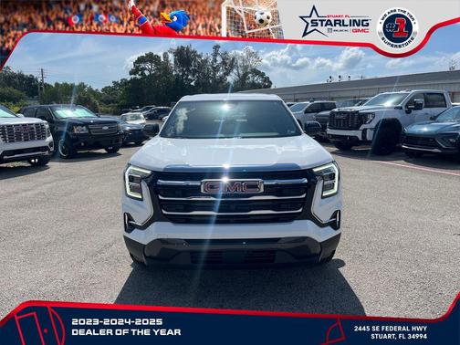 Summit White 2026 GMC Terrain FWD Elevation