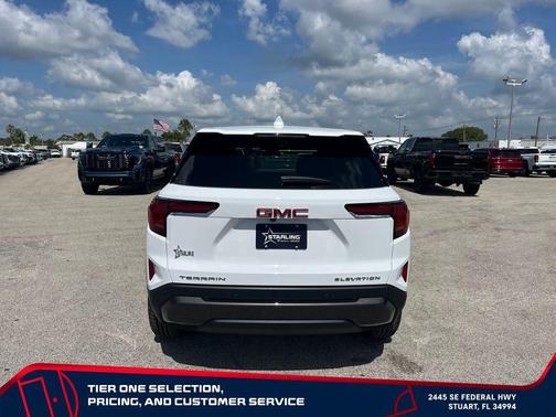 Summit White 2026 GMC Terrain FWD Elevation