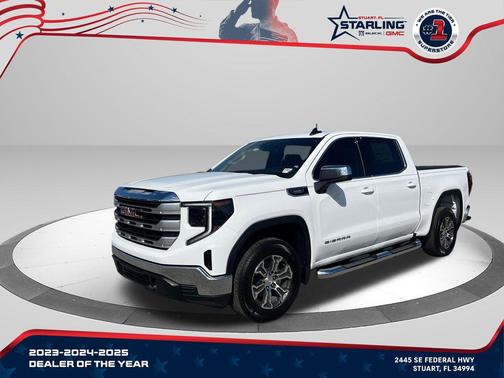 Summit White 2026 GMC Sierra 1500 SLE