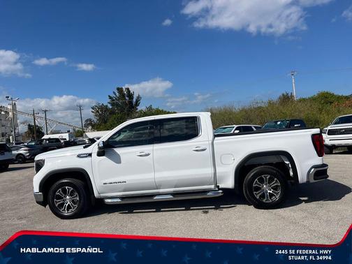 Summit White 2026 GMC Sierra 1500 SLE