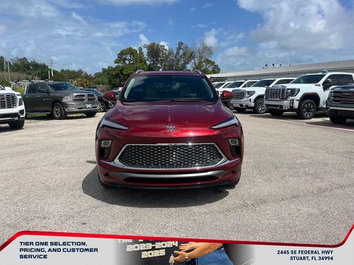 Cinnabar Metallic 2025 Buick Encore GX Avenir