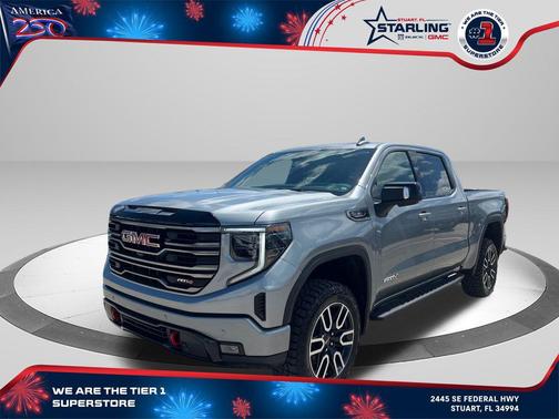 Sterling Metallic 2026 GMC Sierra 1500 AT4