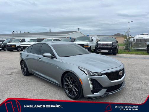 Argent Silver Metallic 2024 Cadillac CT5 Sport